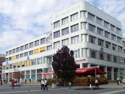 city center in Usti nad Labem in the Czech Republic