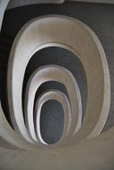 concrete arches, architecture detail, spain, valencia, city of arts and sciences