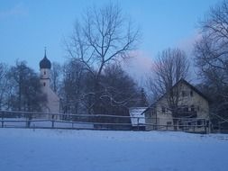 germany snowy landscape