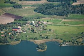 stockholm sweden summer landscape