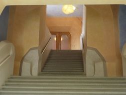 staircase of Goetheanum in Dornach, Switzerland