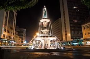 Fountain in la chaux de fonds