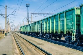 road trains in Kazakhstan