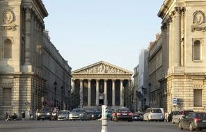 paris france madeleine royal front street scene