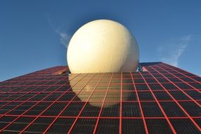 The Futuroscope, pavilion of leisure park, france, vienna