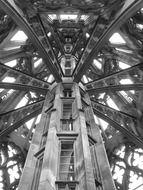 spire at church tower, germany, ulm