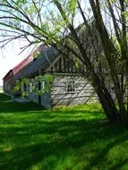 The house is in the village of Mennonites