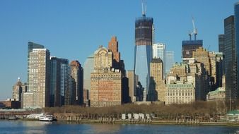 cityscape View of Manhattan, New York