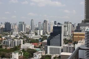 skyscrapers in Bangkok