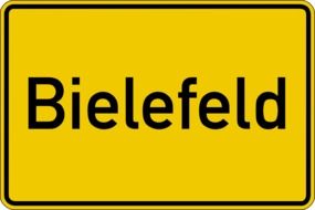 bielefeld town sign drawing