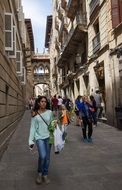 People in Barcelona,Spain