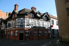 view of a city house in oxford