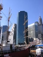 skyscrapers as a landmark, usa, manhattan, nyc