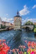 scenic view of the river at bamberg