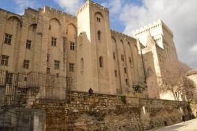 Ancient castle in Avignon