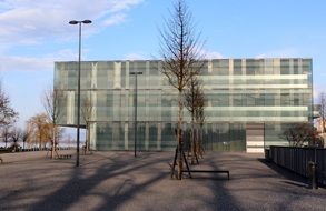 Picture of glass house