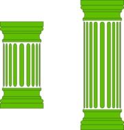 columns pillars drawing