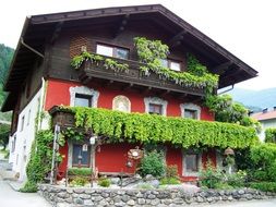 alpine old house