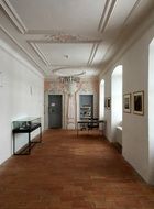 corridor in the monastery