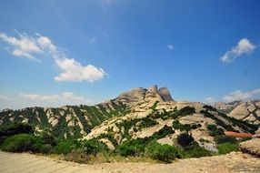 photo of Montserrat mountain in Spain