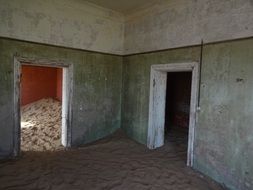 premises in an abandoned city in namibia