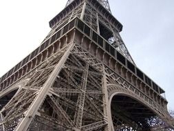 eiffel tower famous historical symbol of paris