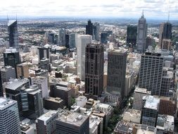 view of city from Observation Deck, australia, Melbourne