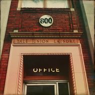 doorway of a brick building