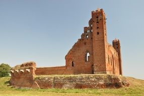 castle of the teutonic knights Poland