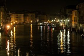 romantic evening in Venice