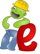 Drawing of funny cartoon builder