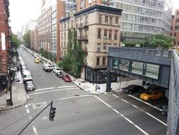 street perspective, usa, nyc