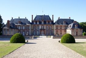 Picture of chateau architecture