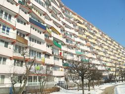 urban residential building in Gdansk, Poland