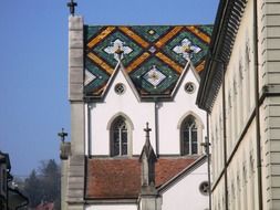 church st laurence roof