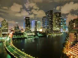 cityscape of Miami, Florida