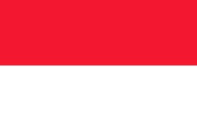 monaco flag as a drawing