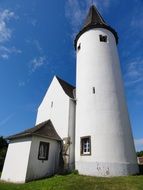 chapel with tower in kirchberg
