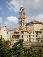 historic tower in croatia