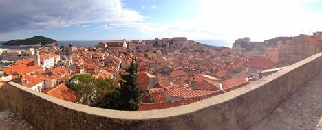 view of mediterranean Dubrovnik