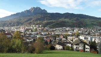 overview of Horw, Switzerland