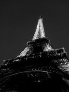 beautiful paris tower