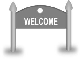 welcome entry drawing