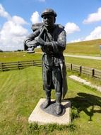 statue of a worker in the netherlands