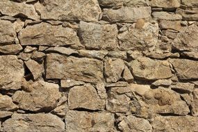 old brown stone wall texture