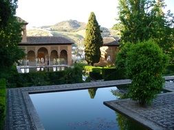 pool near the house in Granada