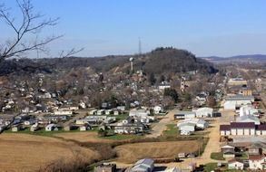 Landscape of bellevue state park