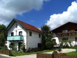 traditional rural architecture in bavaria
