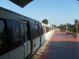 train on the platform