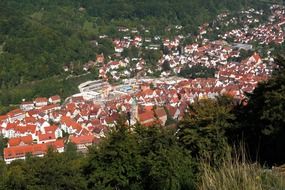 Bad Urach - a small resort town in southern Germany